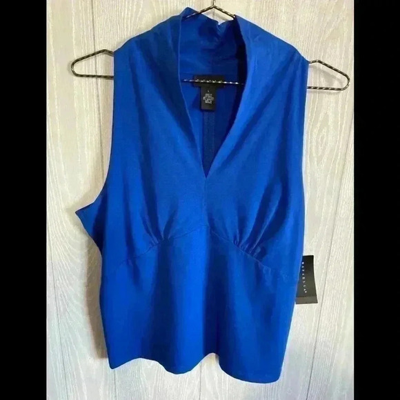 Rafaella Royal Blue Top Size Large - Picture 1 of 2